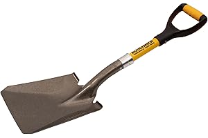 Roughneck Micro Pelle en Vrac, Grande tête de Pelle, Lame Robuste, Design Compact pour Les Petits espaces confinés pour déplacer des matériaux des Sacs en Vrac – 730 mm