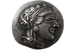Hrippy Vintage Ancienne Grecs Grecs Commémorative Coin Decoration Décoration Commémorative Cowing Coowbles Crafts Toy Coins