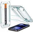 Spigen Glas.tR EZ Fit Tempered Glass Screen Protector for Google Pixel 9a, 2 Pack, Installation kit included, Scratch-Resistant, 9H Hardness