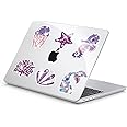 EooCoo Case Compatible for M3 M2 MacBook Air 13 inch A3113 A2681, 2022 2024 Release, Clear Plastic Hard Shell Air 13.6" Cover & 5D DIY Diamond Art Kits, Smooth Shiny Surface,Fish Tail & Shell