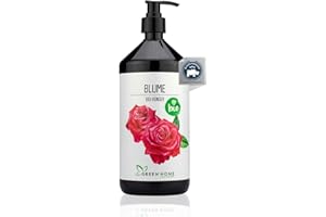 GREEN HOME LOVE NATURE® 1L BIO Blumendünger mit hohem Nährstoffgehalt - nachhaltiger Blumen Dünger einfach zu dosieren - Made in Germany
