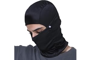 Boldfit face mask for bikers full face mask for bikers helmet head cover balaclava for men bike riding & biker head cover for helmet for men Balaclava for adult Black Masks for Bike Riding Matt Black