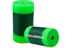 GRELiving Lot de 2 pneus de vélo Fat Bike Liner - 54/80/95/110 x 2300 x 1 mm - Protection anti-crevaison - Anti-perforation - Pour VTT / vélo électrique / Fat Bike