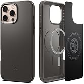 Spigen iPhone 16 Pro ile Uyumlu MagSafe Kılıf Thin Fit Mag Fit Ultra İnce ve Hafif F&uuml;me Kapak - ACS08107 (Spigen TR Garantili