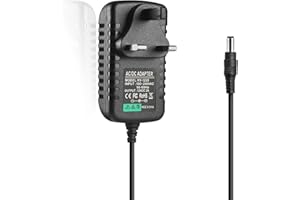 MEETTIKEY 12V 2A Power Supply Adapter, AC Adapter 100-240V to 12v DC Power Adapter Driver Transformer Universal for LED Strip Lights, Router, CCTV Camera, Monitor, ADSL Cats Etc