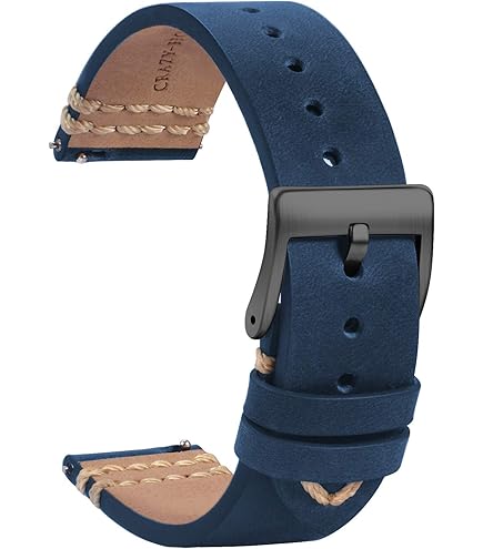 ZXF Leather Watch Strap Leather Strap 20 mm 22 mm 24 mm