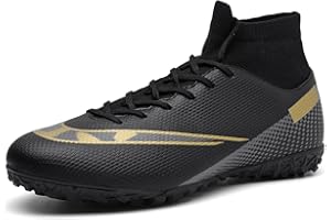 VTASQ Football Boots Men's Breathable High Top Youth Outdoor Training Football Shoes Professional Athletic Sports Shoes Turf Trainers