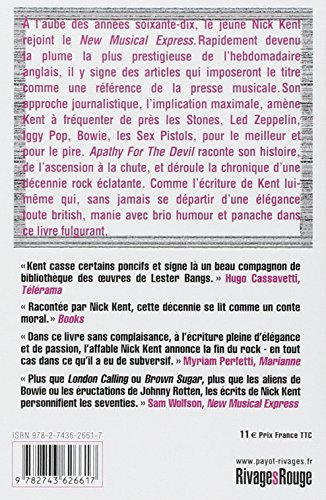 Book's Cover of Apathy for the Devil