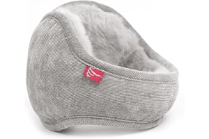 Harssidanzar Winter Ohrenschützer für Männer, Frauen Faltbare Cord Ohrenwärmer Unisex Einstellbare Ohrenschützer HU304EU