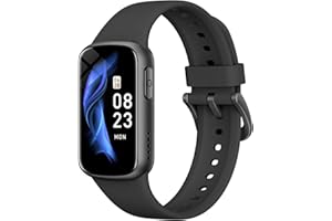 Asmoda Smartband, 1.47" Orologio Smartwatch Uomo Donna con Contapassi/Sonno/Cardiofrequenzimetro, 130 modalità Sportive Smart Band, Impermeabil IP68 Smart Watch per Android iOS