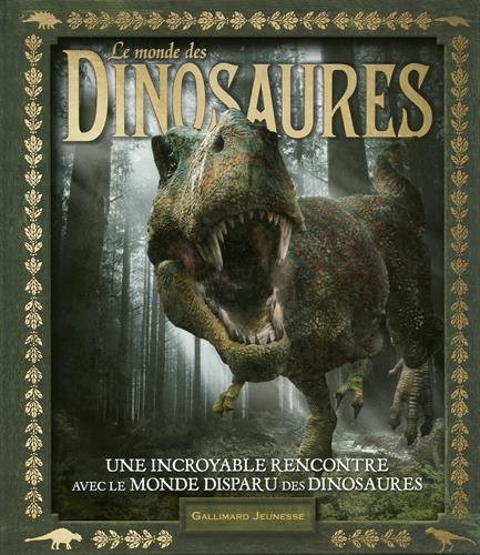 couverture de : Le monde des dinosaures