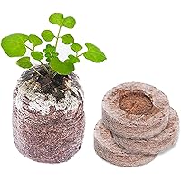 WYWZDQ- Anzuchtquelltabs, Quelltabs, Kokos-Quelltabletten Zur Anzucht Von Stecklingen, Aussaaterde, Kokoserde Gepresst…