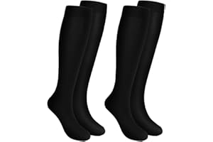 Losvcbcx (2/4/6/7 Pairs Compression Socks for Women & Men 15-20 mmHg is Best Athletic & Medical for Running Flight Travel Nurses