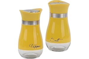 SERVETTE HOME Salière et poivrière Basic Jaune