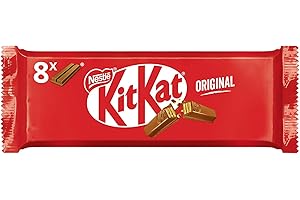 KITKAT Classic Wafer Ricoperto di Cioccolato al Latte, 8 Snack da 20,7g (165,6g)