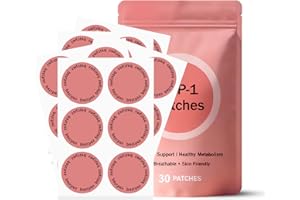 MORANJOR G-L/P- Patches Supplement, Body Patch, 30 PCS Natural Vegan Patches for Belly & Waist Comfort and Shape Support