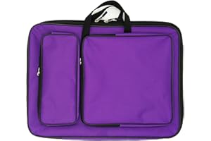 TOPHOMER 8K Art Portfolio Funda portátil para Tablero de Dibujo, Bolsa de Transporte de Arte Impermeable, Mochila de Arte para Cuaderno de bocetos, Bloc de bocetos, Bolsa de Almacenamiento Bolsa de Hombro