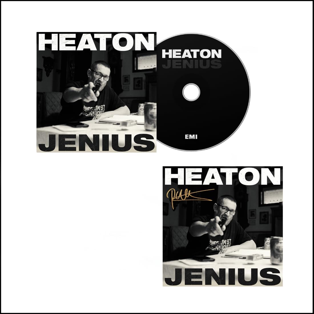 Qualité de Fabrication & Durabilité : Jenius Amazon Exclusive Signed CD