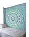 Produktbild Smile YKK Indischer Geblümt Zimmer Wand Dekoration Tapestry Wandteppich Tapisserie Mandala-Wandbehang S Grün