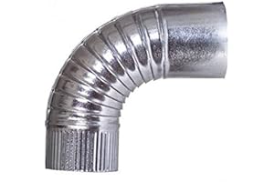 Theca 7500303 Codo Galvanizado, 100 mm