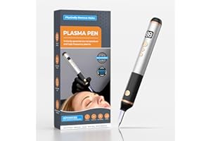 PENYUY Skin Tag Removal Pen, Mole Removal Pen Kit, Mole Remover with 15 Strengths and Replaceable Needles with LCD Screen, USB Rechargeable Plasma Pen for Removal of Freckles, Scar Pigmentation on Arms