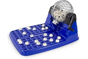 Chicos - Loterie Automatique. Jeu Loto Bingo Complet: Boulier + 90 Boules indélébiles + 48 cartons + jetons. Ref. 20805