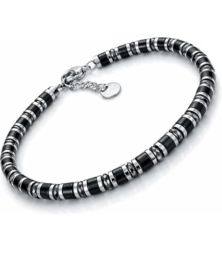 LOTUS STYLE Bracciale Urban Woman In Acciaio 316L - Bracciale Donna Eleganza Cittadina, Lunghezza 213 Mm