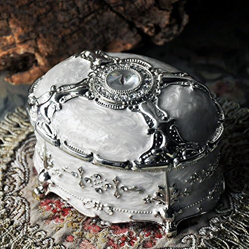 DELLT- Eden 's Fox Jewelry Storage Box Retro European - Style Princess Jewelry Box Jewelry Ring Box ( Size : 18*12.5*11cm )