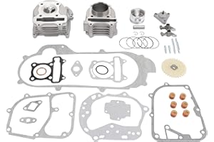 GOOFIT 100cc Gran Performance Kit Bore reemplazo para GY6 50cc 139qmb Piezas Racing Scooter 50 mm Diámetro