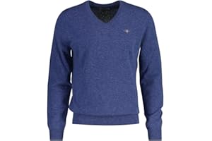 GANT Damen Extrafine Lambswool Blend V-Neck Pullover