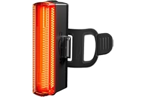 Magicshine Bike Tail Light SEEMEE 50 V2.0, Rear Bike Light with USB C Rechargeable, 50 Lumen IPX6 Waterproof Bicycle Lights for Night Riding, Smart Cycling Safety Bike Taillights