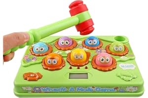 Goorder Hammer Games, Kids Montessori Toys, Pounding, Motor Skills, Early Developmental Toy, Toddlers Educational Interactive Toy for Children Girls and Boys Age 3 4 5 6 Years Old