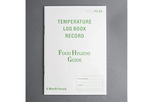 NISBETS Hygiplas Temperatur-Logbuch