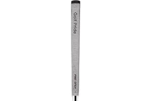 Golf Pride Pro Only Cord Red Star 72cc Putter Grip - Grey