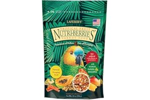 LAFEBER Parrot Tropical Fruit Nutri - Berries 10oz