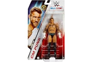 WWE Main Event Series - Figurine articulée 15.2cm - Figures CM Punk
