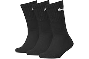 PUMA Crew Calzini (Pacco da 3) Unisex-Bambini e Ragazzi