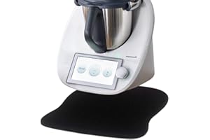 ‎SKINGHONG SkingHong Gleitbrett für Thermomix TM6 TM5 TM31 TM Friend - Zubehör Unterlage Anti-Rutsch, Dauerhaft, Schwarz, für Vorwerk Küchenmaschine TM5 TM6