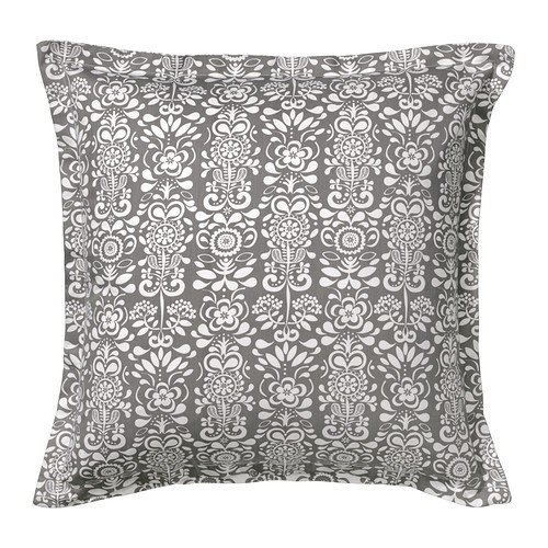 IKEA AKERKULLA -Kissenbezug grau / weiß - 65x65 cm