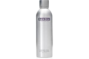 ‎DANZKA Danzka | Currant | Premium - Wodka | 40% vol. | 1 x 1L | Aluminiumflasche | Skandinavisches Design | Copenhagen