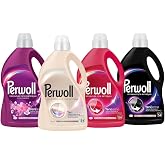 Perwoll Hassas Sıvı &Ccedil;amaşır Deterjanı 4 x 3L (195 Yıkama) Siyah + Renkli + Beyaz + &Ccedil;i&ccedil;ek Cazibesi