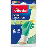 Vileda Extra Sensation Eldiven,%100 Doğal Lateks, L