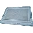 Excel Enterprises Vegetable Box Crisper Cover Compatible for LG Double Door Refrigerator Glass Lid || Match & Buy fridge Basket Cover