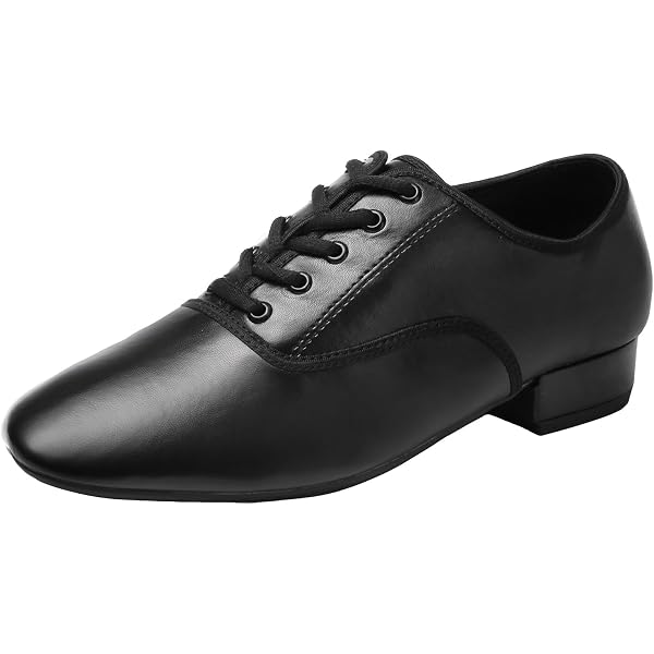 Chaussures De Danse Homme – Salsa, Tango, Latin – Maille Respirante, Semelle En Daim – Taille 38 à 46