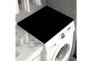 SUNSHINE SMILE Waschmaschinenauflage,Waschmaschinen Staubschutz,Abdeckung für Waschmaschine,Kühlschrank Waschmaschinenabdeckung,Waschmaschine Staubschutzhülle,Staubschutzhülle Waschmaschinen