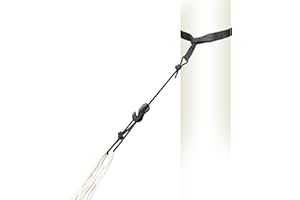 LA SIESTA - TreeMount Black - Fixation multi-surface pour hamacs