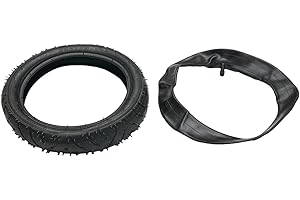 FUANA 12 Zoll 280 x 65-203 Kinderwagen verdicken Reifen und Schlauch Gummimaterial (Inner tube + outer tire)