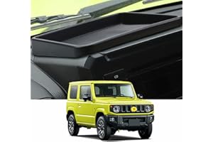 CDEFG Compatibile con Suzuki Jimny 2018-2021 2022 JB74 JB64 2023 Cruscotto Organizer per Jimny Console Centrale Vano Portaoggetti con Tappetino in Gomma per Jimny Interni Accessori