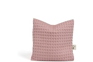 ‎GRÜNSPECHT GRÜNSPECHT Rapssamen-Kissen mit waschbarem Bezug, Wärmekissen für Babys & Kleinkinder, bei Blähungen & Bauchschmerzen, Waffelpiqué, rosa (376-V2)
