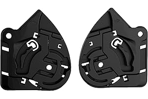 LS2 FF323 / FF327 Mécanisme de visière (Black,One Size)